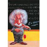 empireposter 728661 Albert Einstein – E = Mc2 – Póster de Impresión Póster Prints – Tamaño 61 x 91,5 cm, Papel, Multicolor, 91,5 x 61 x 0.14 cm