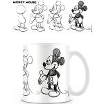 Cubiertos blancos de cerámica La casa de Mickey Mouse Mickey Mouse aptos para microondas Empireposter 