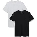 Camisetas interiores grises de algodón Armani Emporio Armani talla M para hombre 