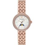 Relojes blancos de acero inoxidable de pulsera con fase lunar Automático Armani Emporio Armani para mujer 