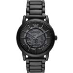 Relojes negros de acero inoxidable de pulsera Automático Armani Emporio Armani para hombre 