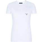 Camisetas interiores blancas de algodón con cuello redondo con logo Armani Emporio Armani talla XL para hombre 