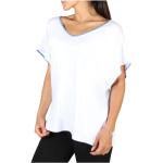 Camisetas blancas rebajadas Armani Emporio Armani talla XS para mujer 