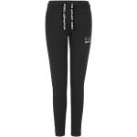 Pantalones negros de cintura alta rebajados con logo Armani Emporio Armani con tachuelas talla L para mujer 