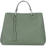 Tote bags verdes de tela Armani Emporio Armani para mujer 