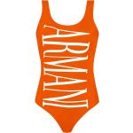 Trajes naranja de poliamida de baño rebajados Armani Emporio Armani talla M para mujer 