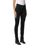 Pantalones negros de cintura alta rebajados informales Armani Emporio Armani para mujer 