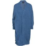 Jerséis azules pastel de mohair de lana manga larga de punto Armani Emporio Armani talla XS para mujer 