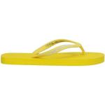 Sandalias planas amarillas de goma Armani Emporio Armani talla 36 para mujer 