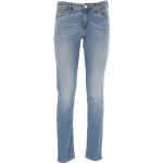 Jeans desgastados azules de poliester rebajados informales desgastado Armani Emporio Armani para mujer 