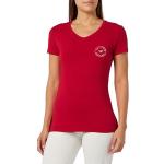Camisetas orgánicas rojas de algodón  Armani Emporio Armani talla S de materiales sostenibles para mujer 