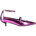 Zapatos fucsia de cuero de tacón Armani Emporio Armani talla 39 para mujer 