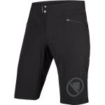 Pantalones cortos deportivos negros Endura Singletrack talla XL 