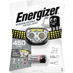 Energizer Linterna Frontal LED, Luz Frontal Cabeza, Camping, Deporte, 450 Lumenes, Pilas Incluidas