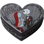 Enesco Disney Showcase Couture de Force The Nightmare Before Christmas Jack Skellington and Sally Jewerly Storage Joyero con Tapa, Resina, Multicolor, 1.26 in H x 2.99 in W x 3.5 in L