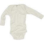 Engel - Body para bebé (70% lana (KBT), 30% seda), color gris naturaleza 110 / 116