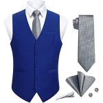 Chalecos azules de traje formales talla XS para hombre 