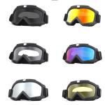 Gafas blancas de plástico de esquí talla XL para mujer 