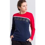 Camisetas deportivas bicolor manga larga transpirables Erima talla 4XL para mujer 