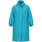 Abrigos azules de poliester con capucha  manga larga de encaje ERMANNO SCERVINO talla XS para mujer 