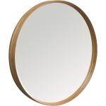 Espejos marrones de baño con marco cipì 80 cm de diámetro 