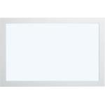 Espejo enmarcado rectangular roma blanco 80 x 120 cm