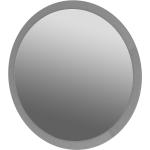 Espejo enmarcado redondo sphere gris 100 x 100 cm