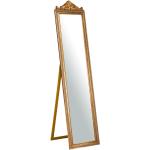 Espejos dorados de madera con luz rebajados con marco Biscottini 