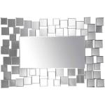 Espejos de metal de pared biselados modernos 