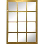 Espejos decorativos dorados de madera industriales de materiales sostenibles 