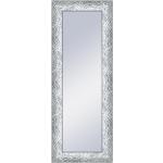 Espejos grises de madera de baño con marco 