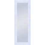 Espejos blancos de vidrio de pared con marco con acabado brillante 