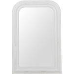 Espejos blancos de madera de baño rebajados 