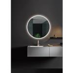 Espejo de baño LED Redondo - retroiluminado y antivaho - Maison de