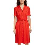 Vestidos rojos de tencel Tencel de verano informales Esprit talla M de materiales sostenibles para mujer 