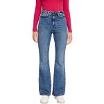 Jeans azules de cintura alta ancho W26 Esprit de materiales sostenibles para mujer 