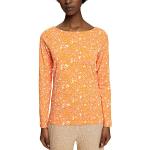Camisetas naranja de cuello redondo con cuello redondo Esprit talla M para mujer 