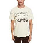 Camisetas estampada de algodón informales con logo Esprit talla XS de materiales sostenibles para hombre 