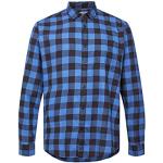 Camisas azules de algodón de cuadros  informales a cuadros Esprit talla XL para hombre 