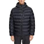 Abrigos negros con capucha  rebajados acolchados Esprit talla XL para hombre 