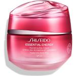 Cremas rojas hidratantes con ácido hialurónico de día de 50 ml Shiseido Essential Energy 
