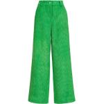 Pantalones verdes de pana de pana rebajados Essentiel Antwerp para mujer 