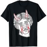 Estatua minimalista de Hellboy Camiseta