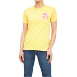 Camisetas amarillas de algodón de algodón  rebajadas Clásico Etro talla M para mujer 