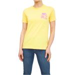 Camisetas amarillas de algodón de algodón  rebajadas Clásico Etro talla S para mujer 
