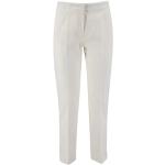 Pantalones chinos blancos de mezcla de algodón rebajados cachemira Etro talla XS para mujer 