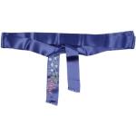 Cinturones azules floreados Etro con motivo de flores Talla Única para mujer 