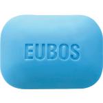 Pastillas de jabón azules hechas en Alemania Eubos con textura sólida para mujer 