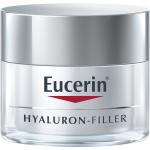 Cremas para la piel seca con ácido hialurónico de día de 50 ml Eucerin Hyaluron-Filler con textura cremosa para mujer 