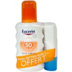 After Sun para todo tipo de piel con factor 50 de 75 ml Eucerin en spray 